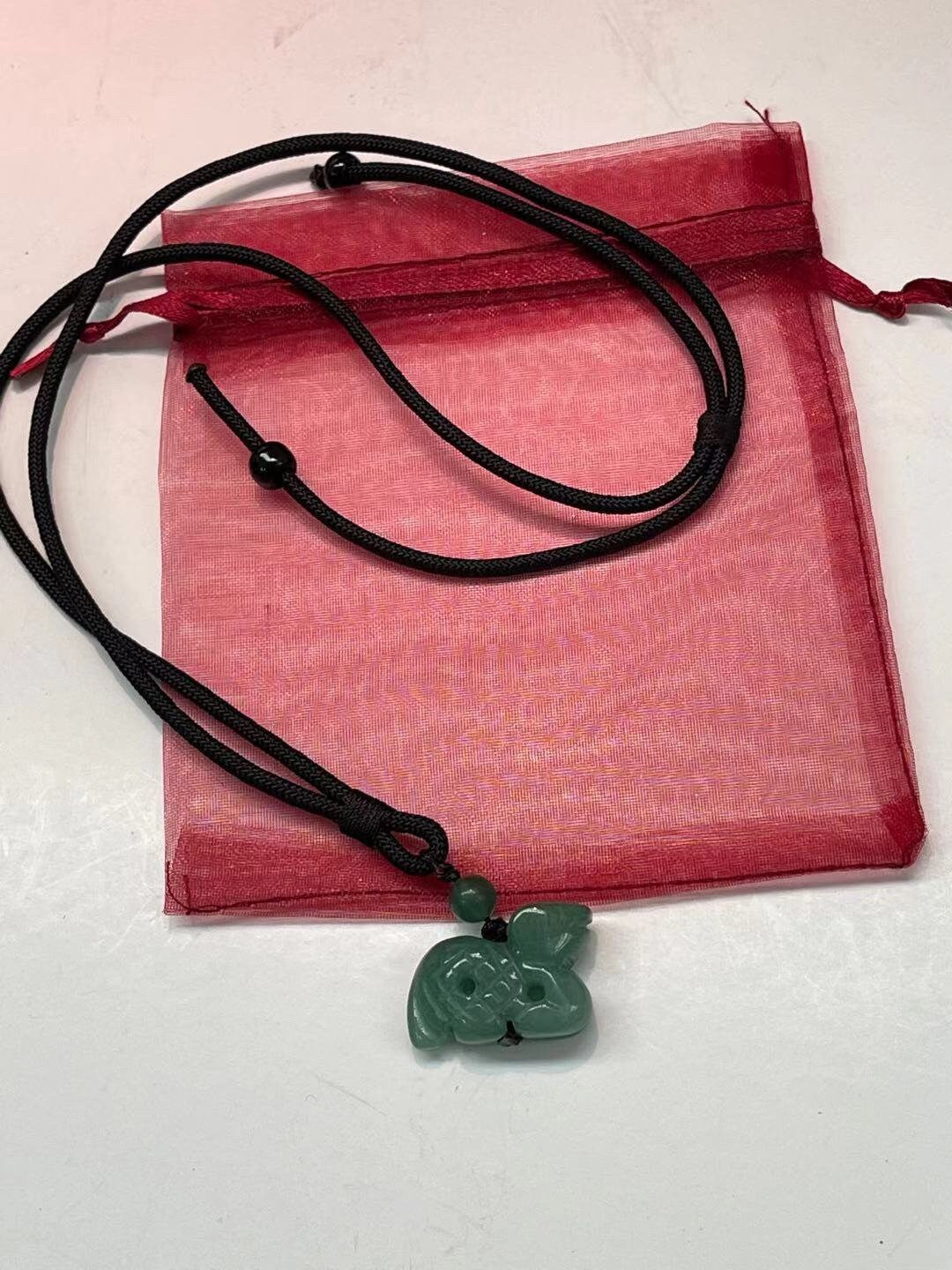 SNAKE - Real Jade Zodiac Lucky Necklace Year of Snake