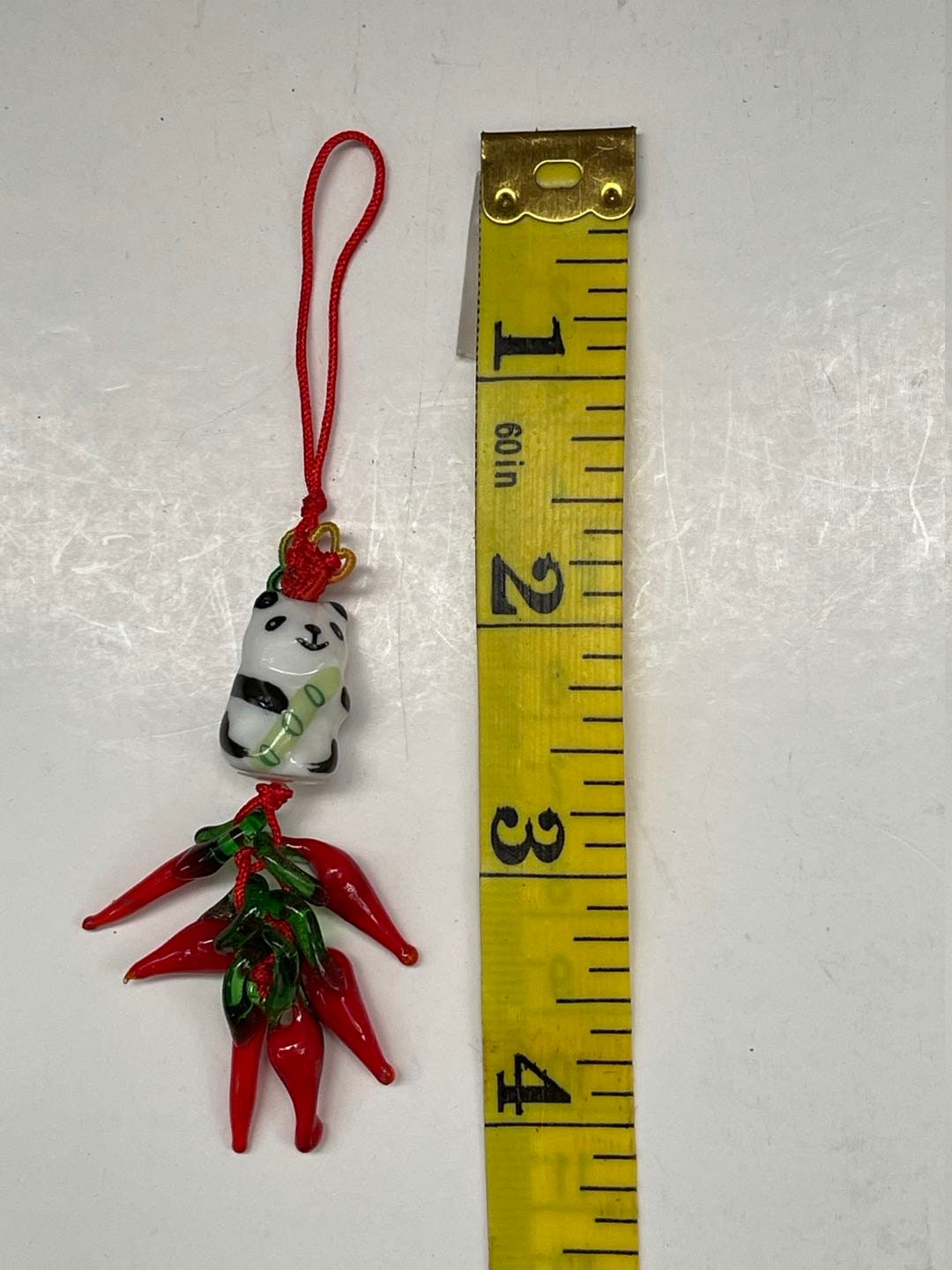 Good Luck Panda Chili Pepper Charm