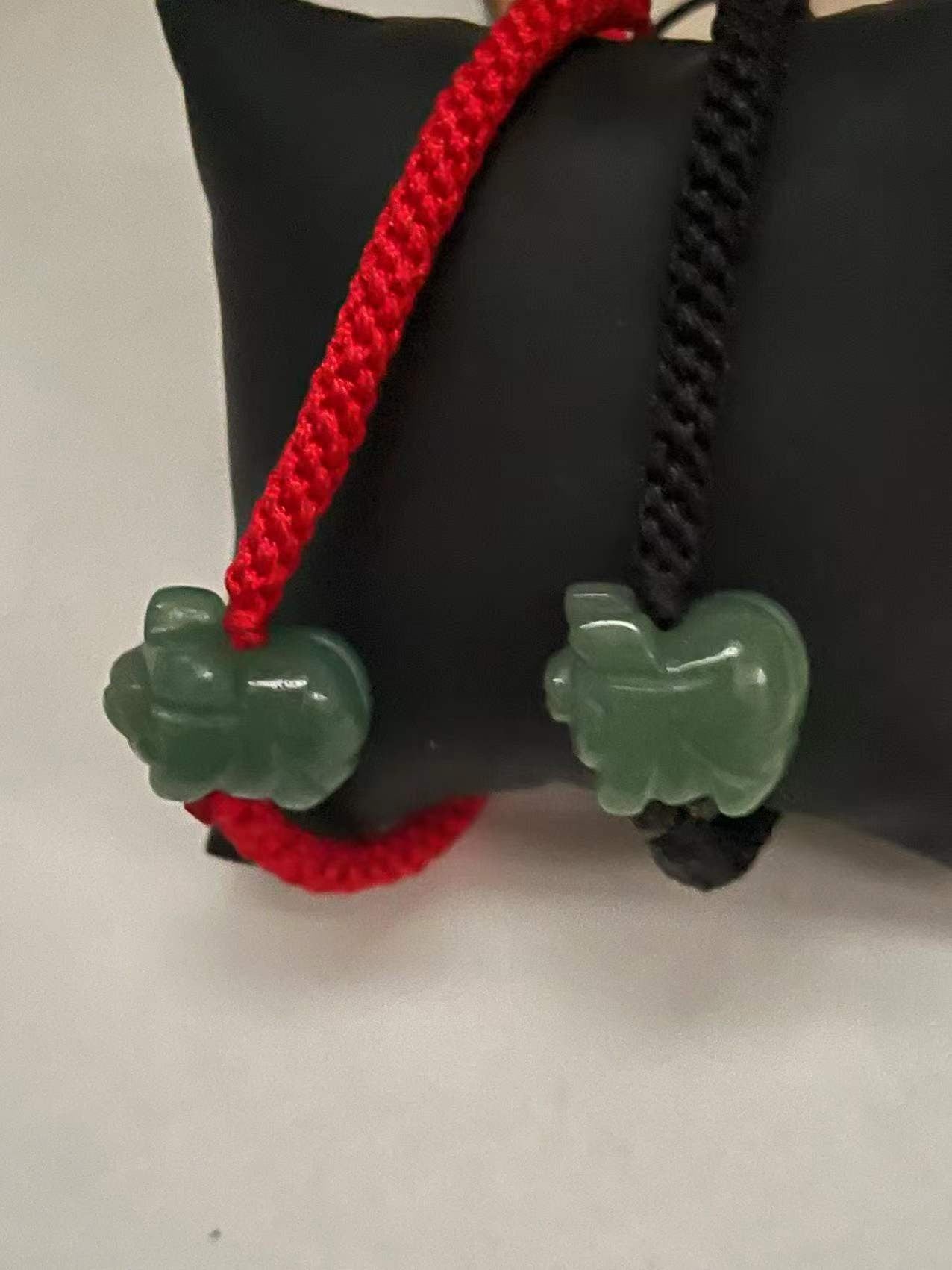 Boar - Real Jade Good Luck Zodiac Bracelet for 2023 Year of Rabbit (Adult & Kid Size)