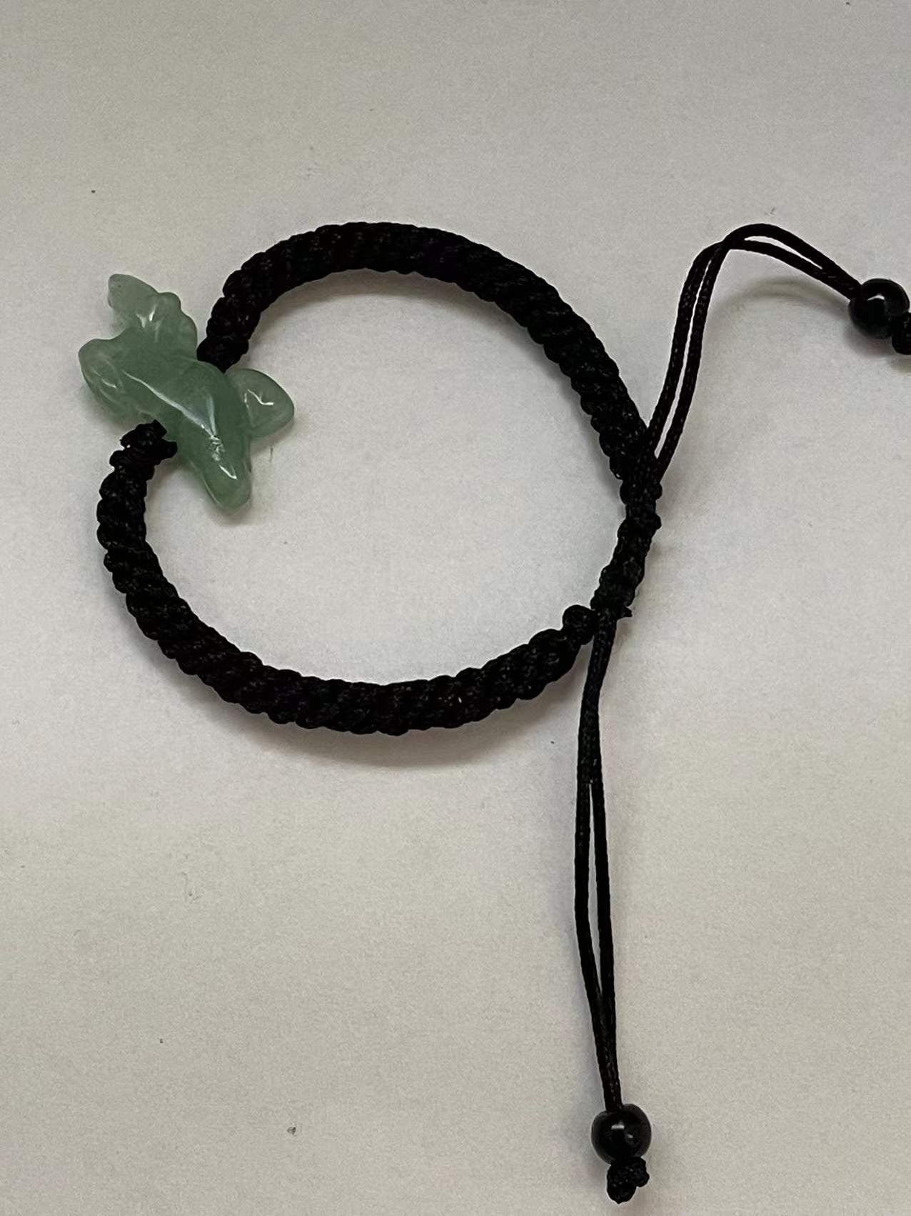 HORSE - Natural Jade Good Luck Zodiac Bracelet & Anklet (Adult and Kid )