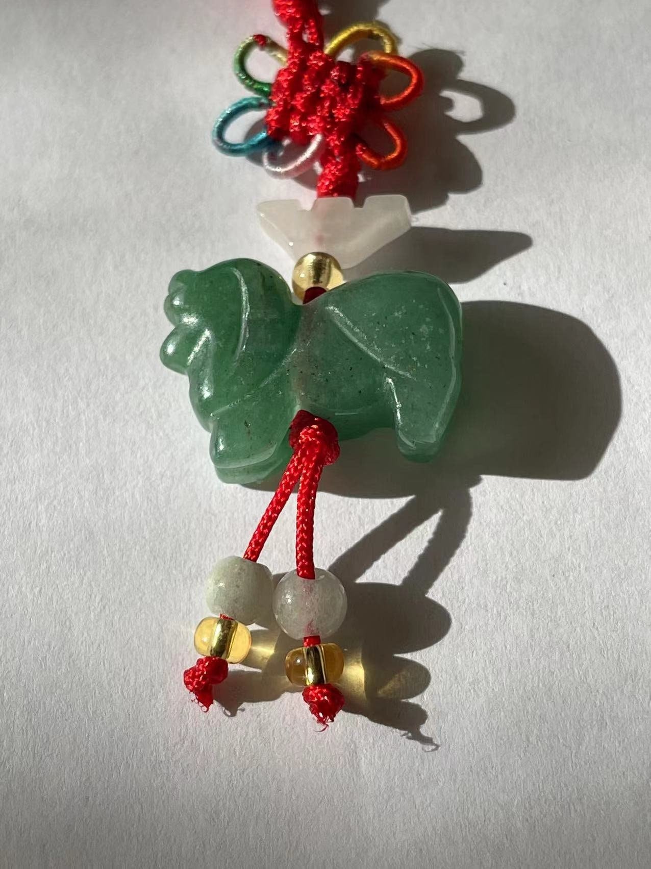 RAM -Real Jade Zodiac Lucky Charm Year of Ram, Good Luck Zodiac for Rabbit of Year 2023