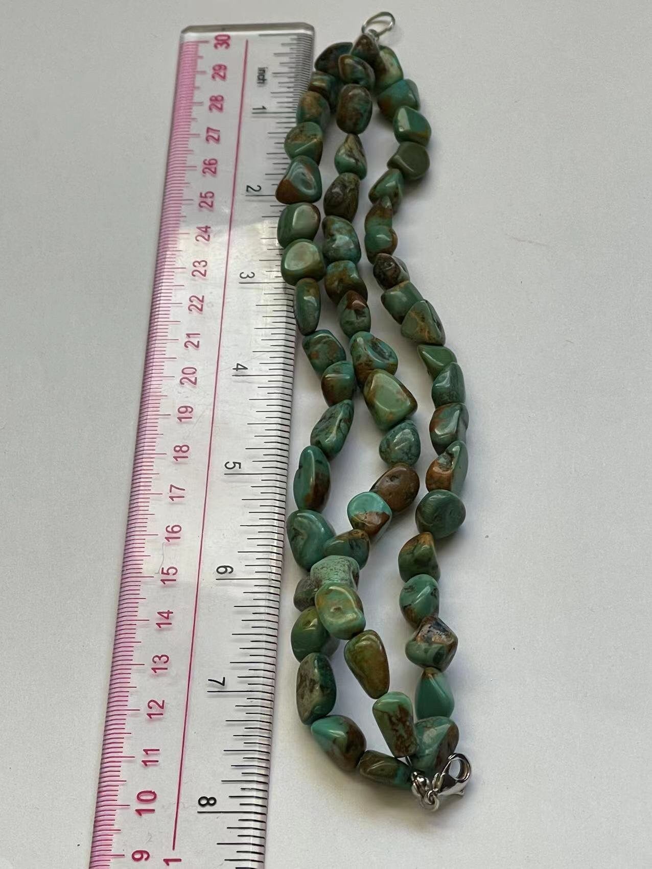 Three Strand & single Stretch Natural Turquoise Bracelet