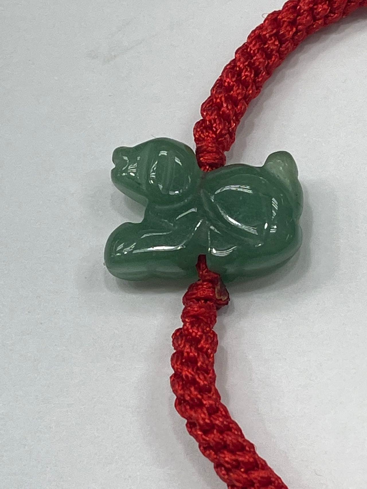 DOG - Jade Zodiac Lucky Bracelet & Anklet Year of Dog ( Adult and Kid Size)