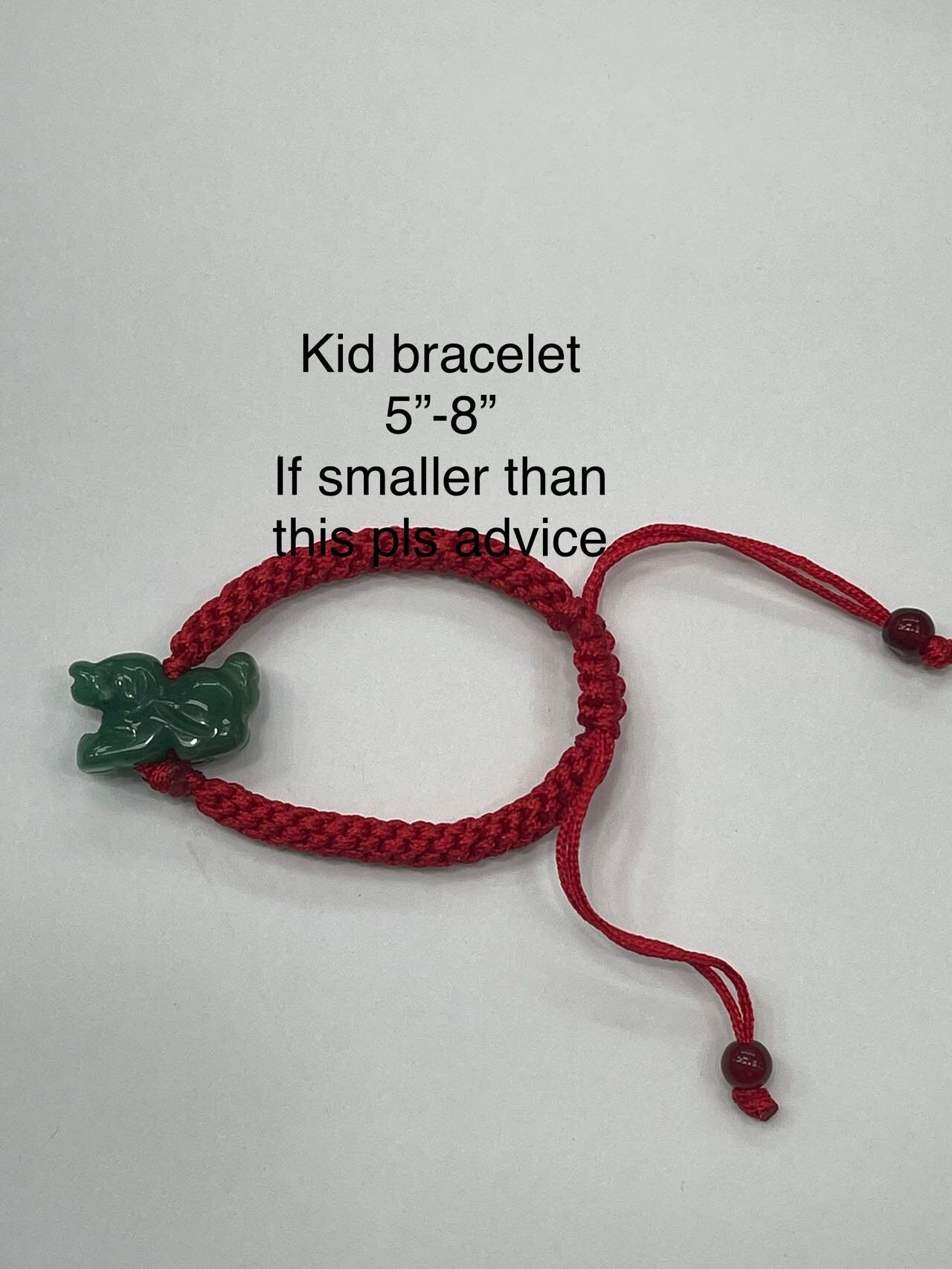 DOG - Jade Zodiac Lucky Bracelet & Anklet Year of Dog ( Adult and Kid Size)
