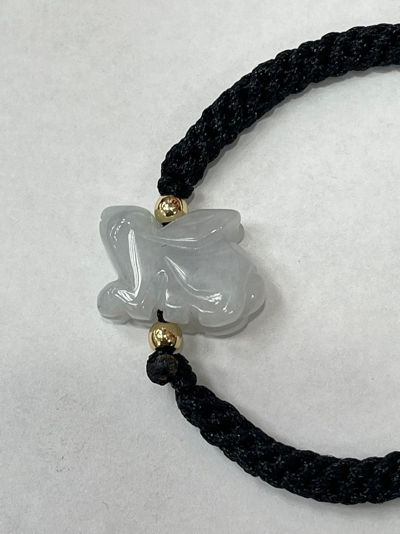 RABBIT - Natural White Jade Bracelet & Anklet for (Adult ,Kid)