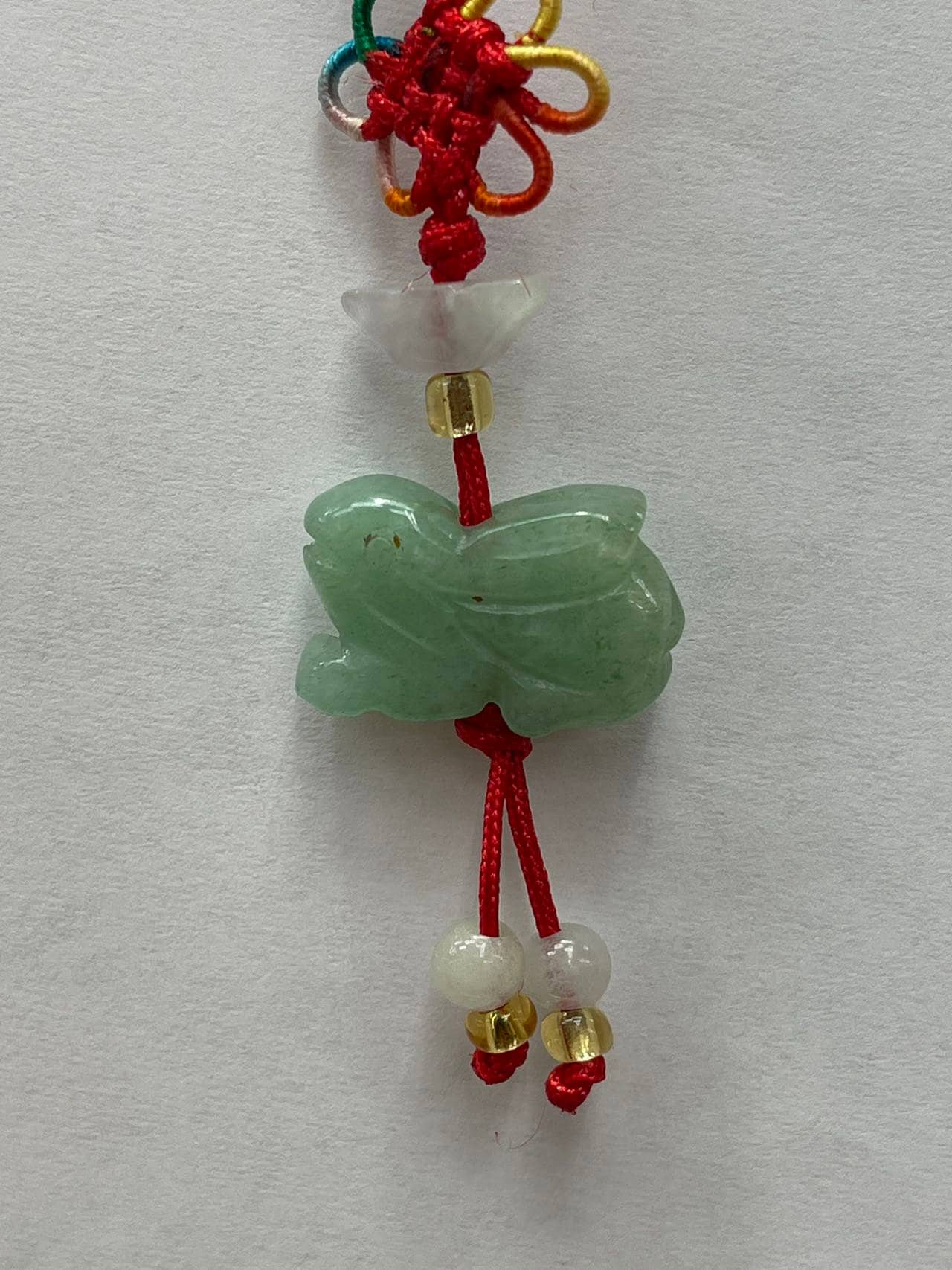 RABBIT - Real Jade Zodiac Lucky Charm Year of Rabbit
