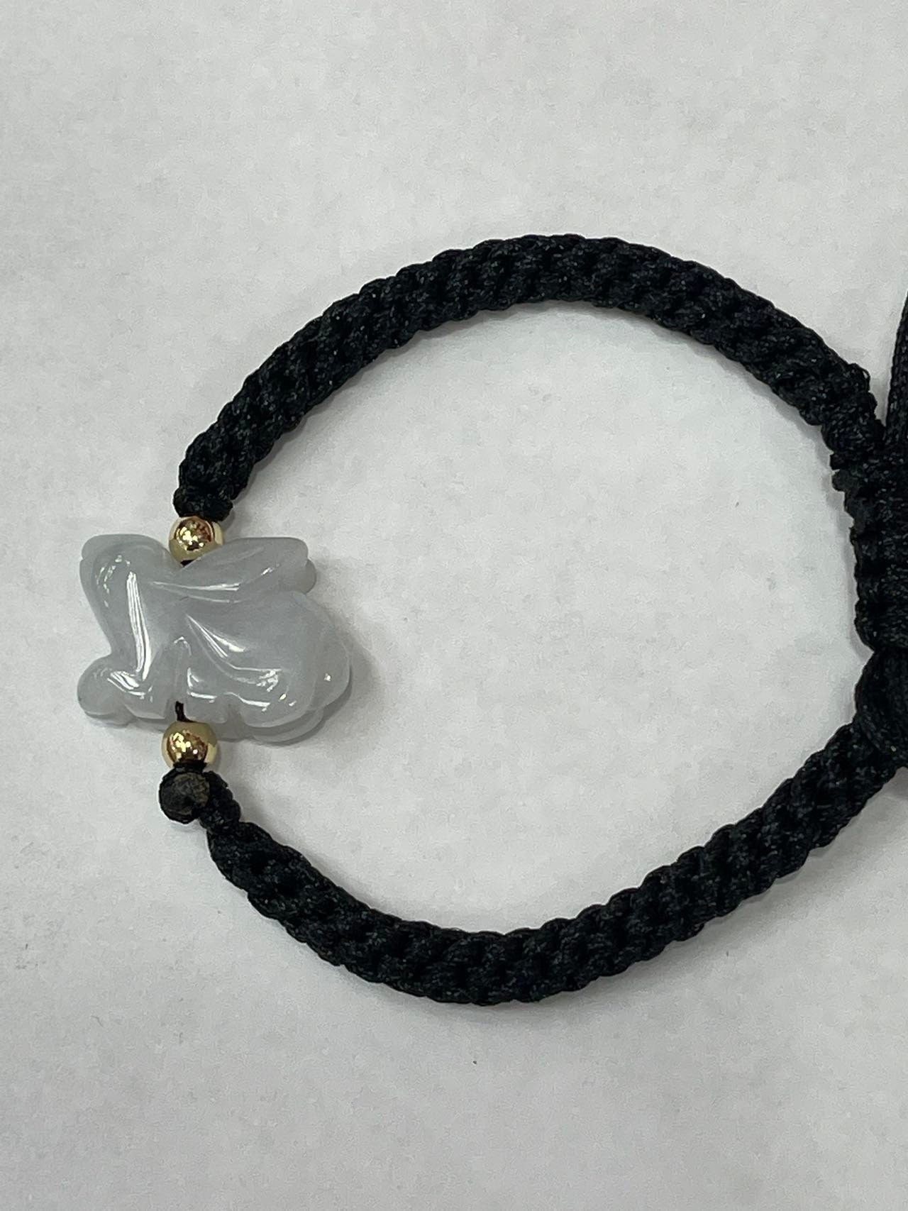 RABBIT - Natural White Jade Bracelet & Anklet for (Adult ,Kid)