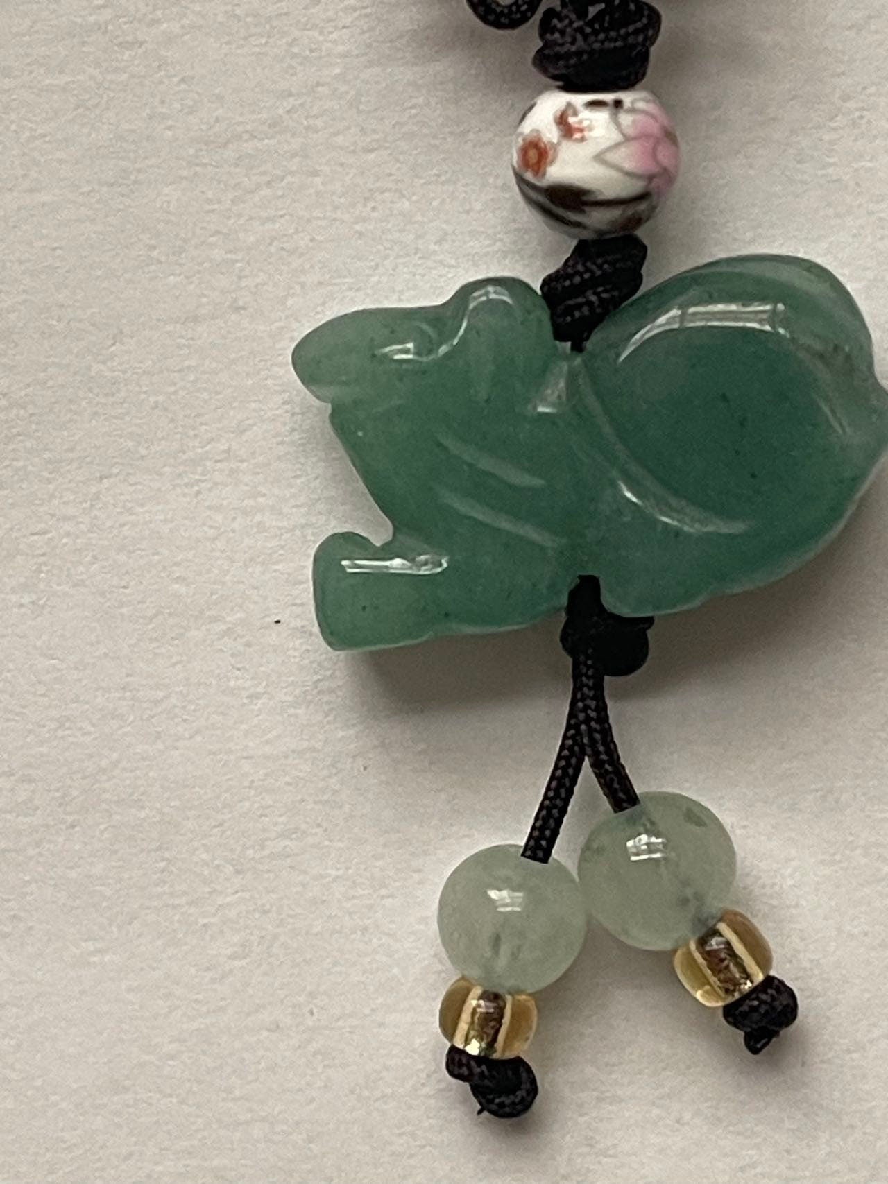 RAT - Jade Zodiac Lucky Charm Year of Rat ( Good Luck Zodiac of 2024, Year of Dragon)