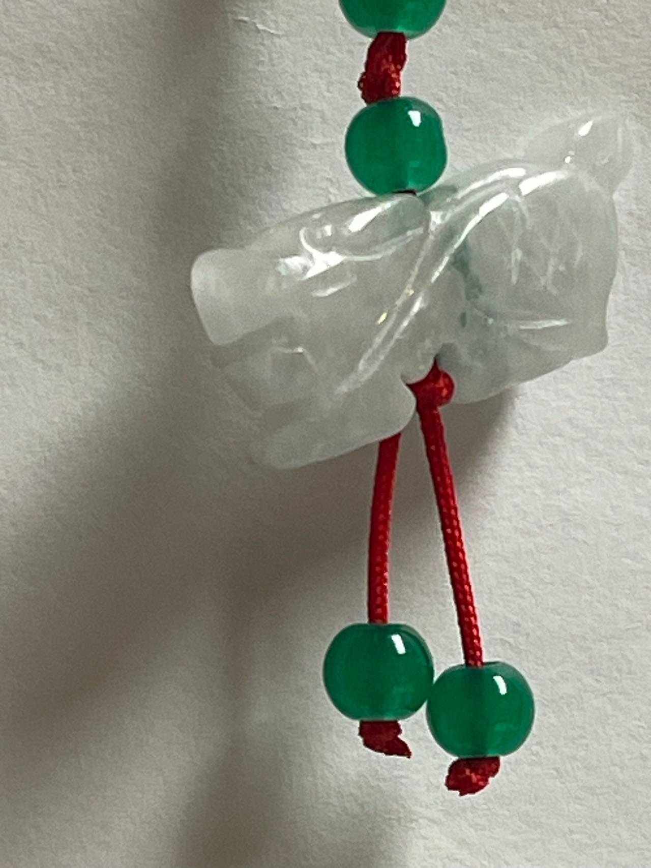 DRAGON - 2024 Year of Dragon White Jade Zodiac Lucky Charm Dragon-2024