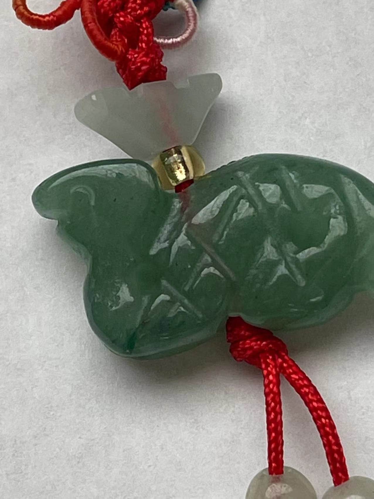 SNAKE - Real Jade Zodiac Lucky Charm Year of Snake (Good Luck Zodiac of 2021)