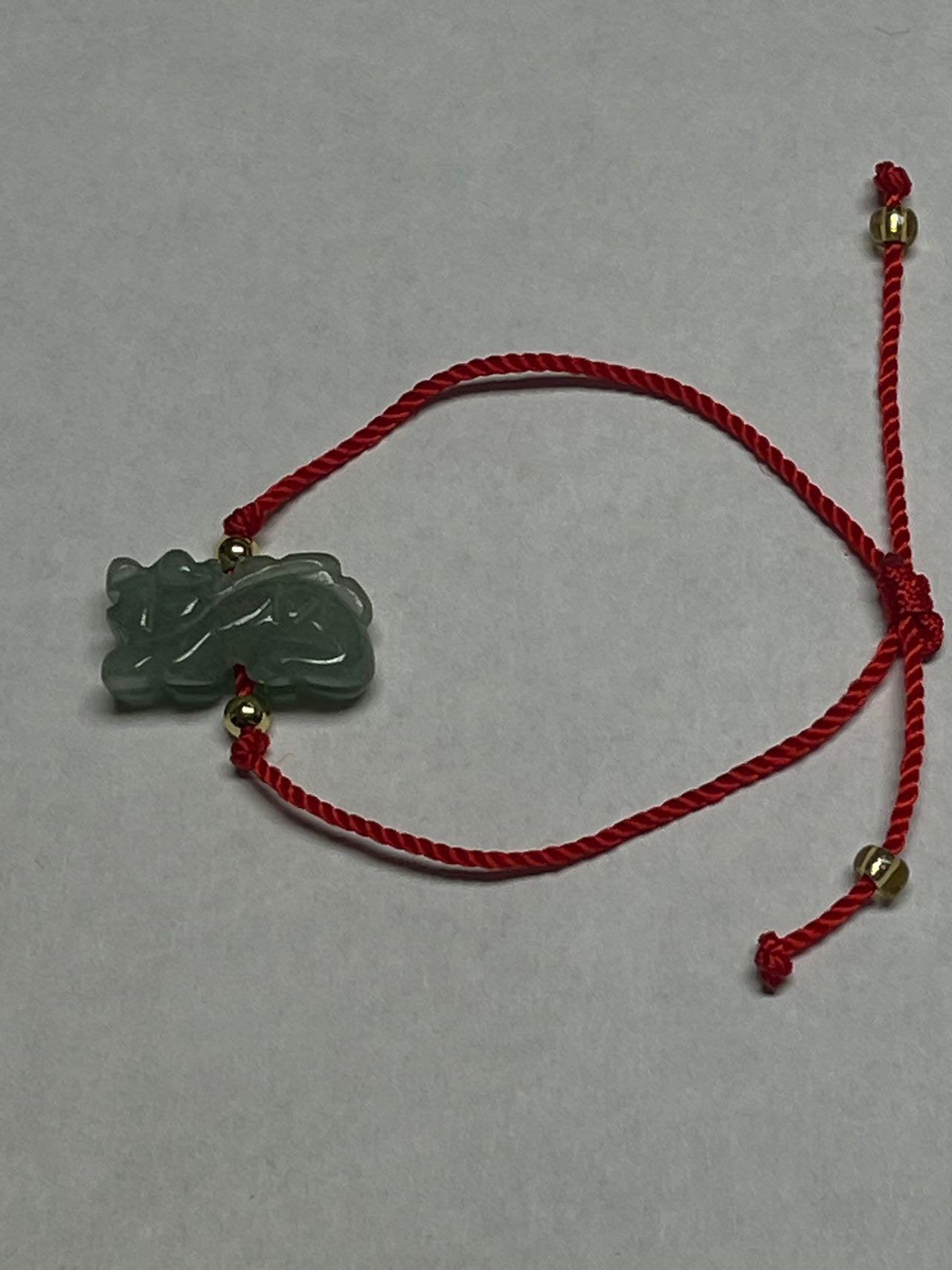 12 Zodiacs - Good Luck zodiacs Bracelet for the Year of Dragon 2024 with gold -filled balls (Adult & Kid)