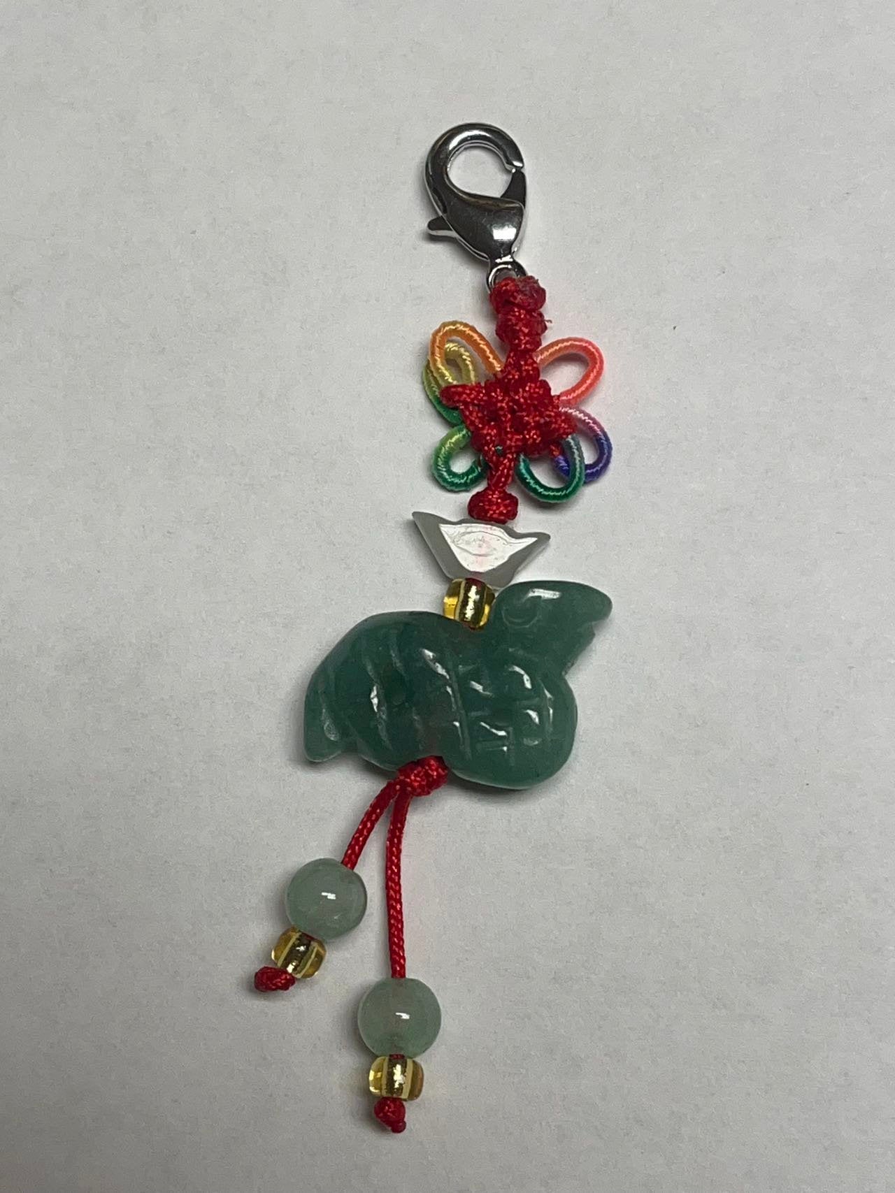SNAKE - Real Jade Zodiac Lucky Charm Year of Snake (Good Luck Zodiac of 2021)