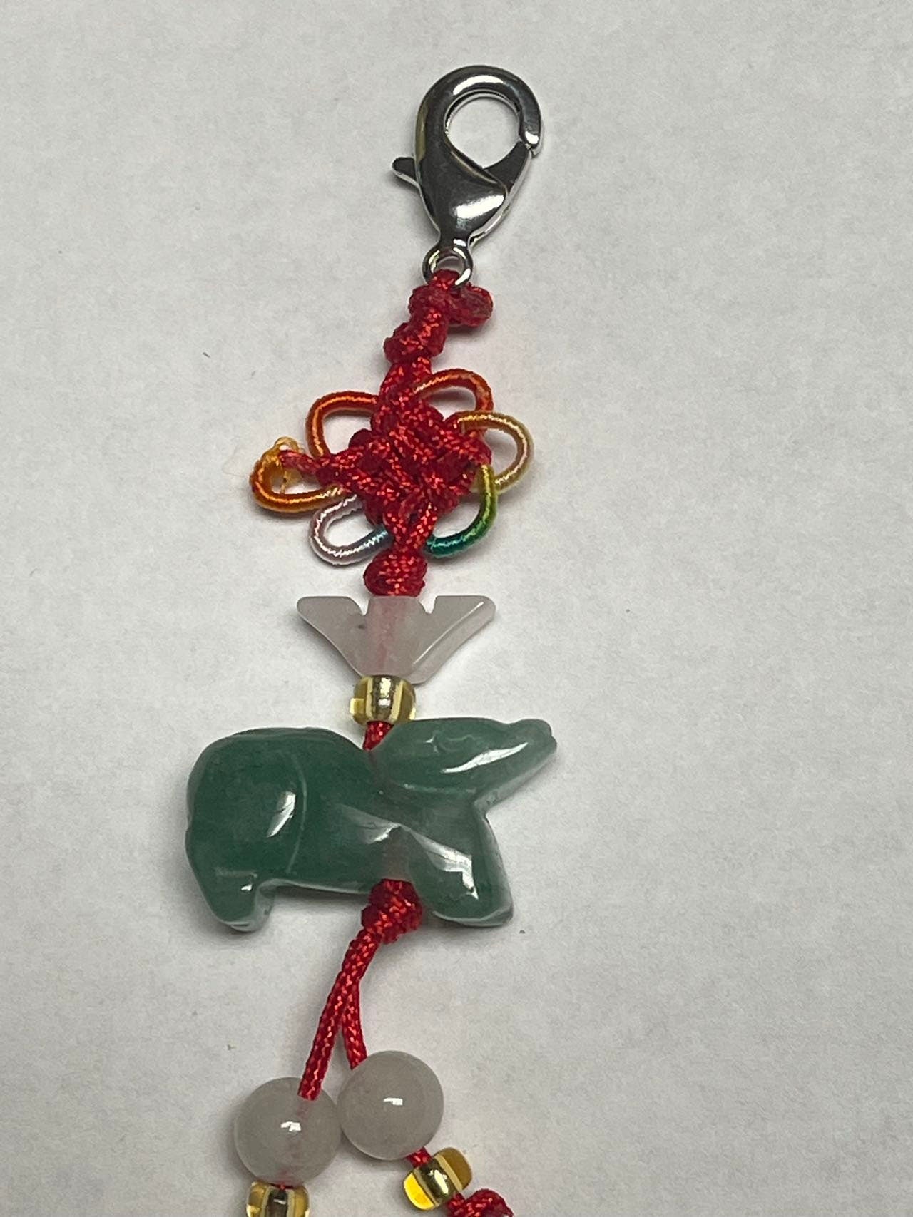 OX - Real Jade Zodiac Lucky Charm Year of OX 2021...