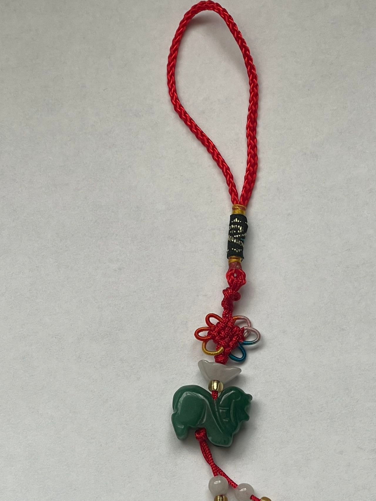 RAM -Real Jade Zodiac Lucky Charm Year of Ram, Good Luck Zodiac for Rabbit of Year 2023