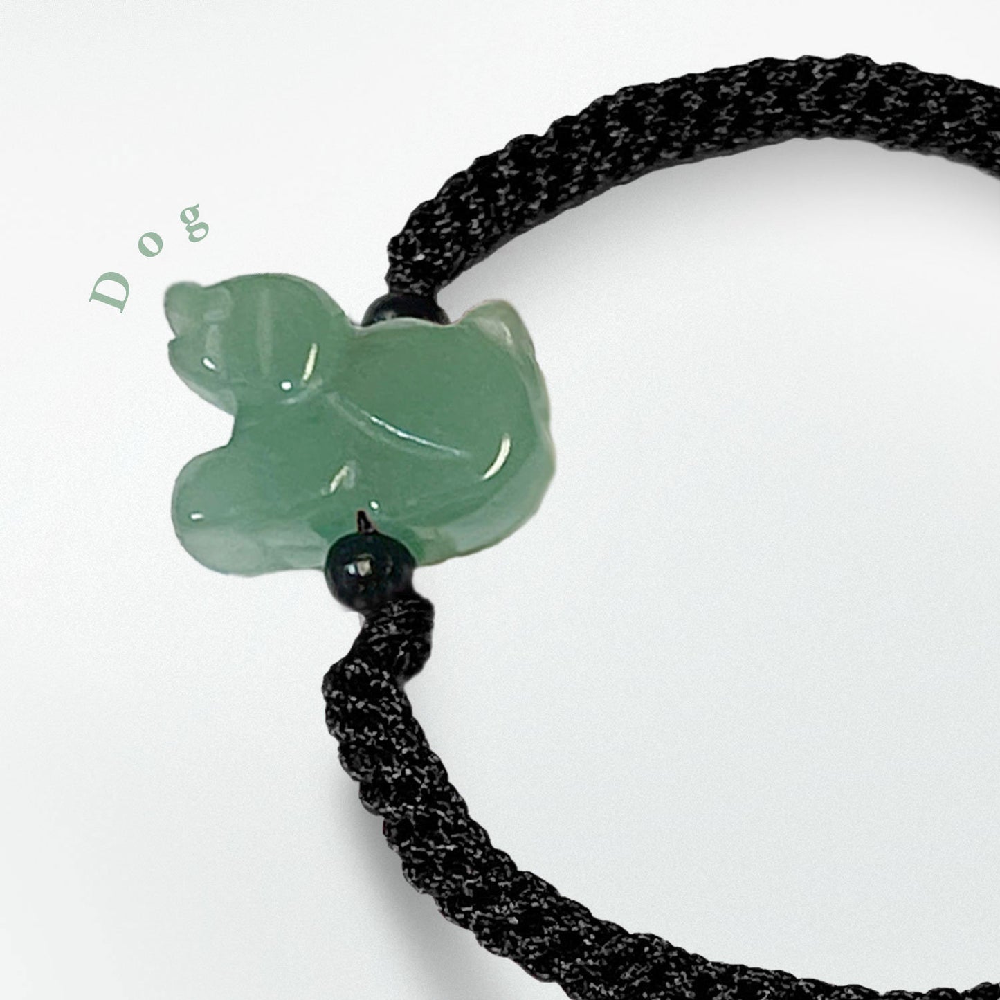 DOG - Jade Zodiac Lucky Bracelet & Anklet Year of Dog ( Adult and Kid Size)