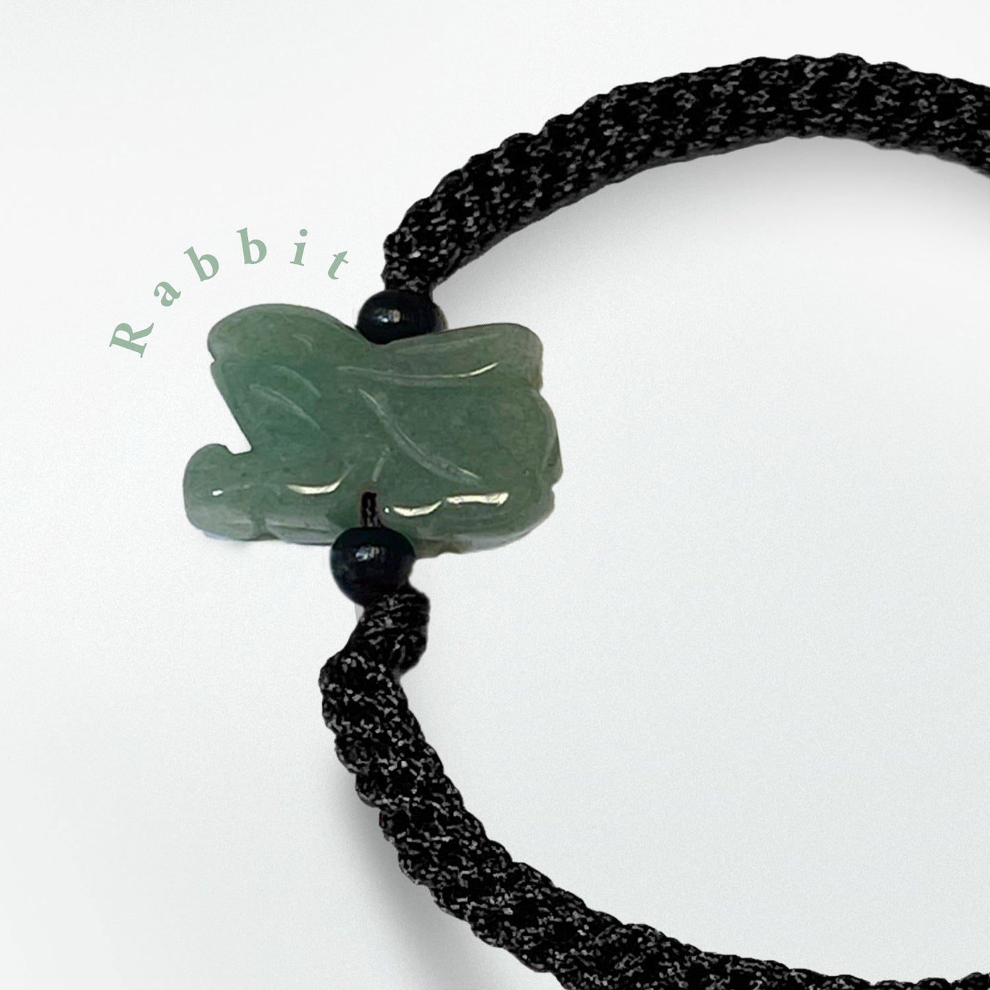 Rabbit - Real Jade Zodiac Lucky Bracelet