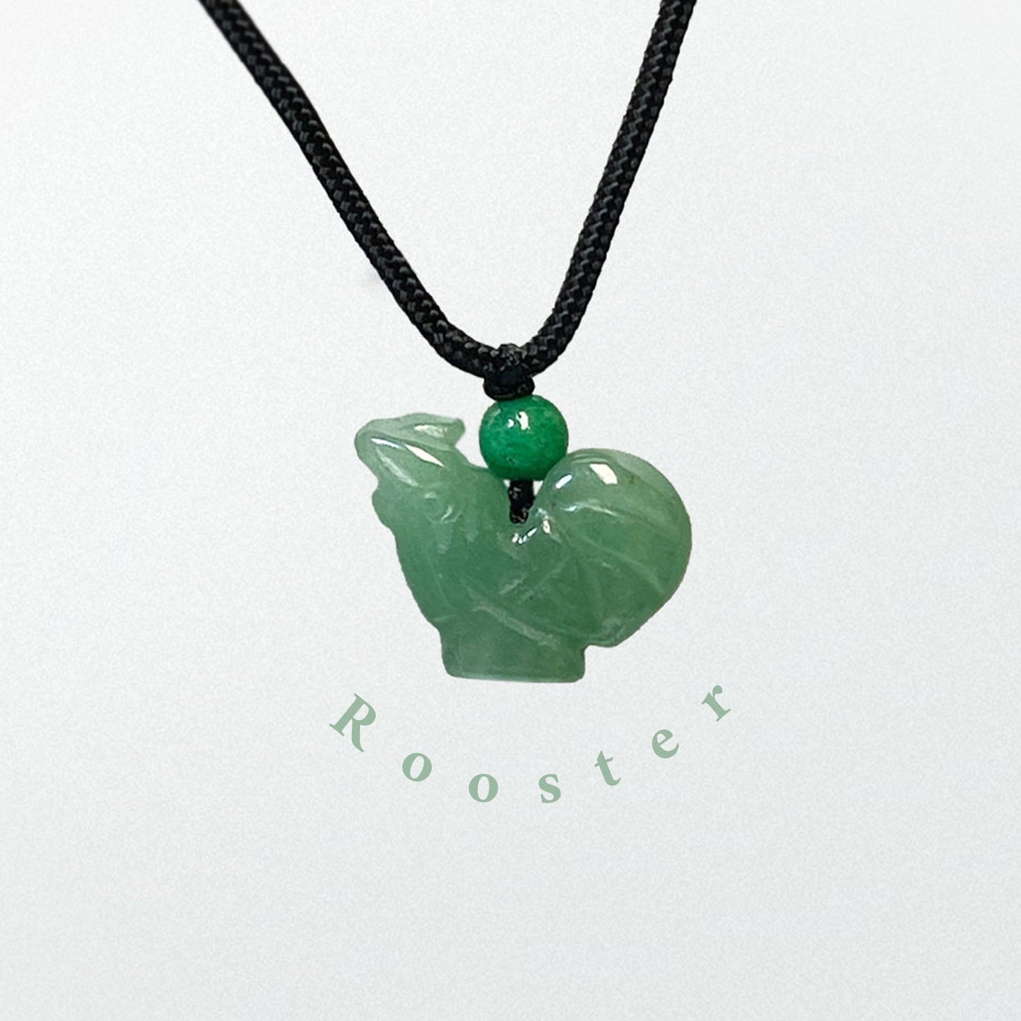 Rooster - Jade Zodiac Lucky Necklace