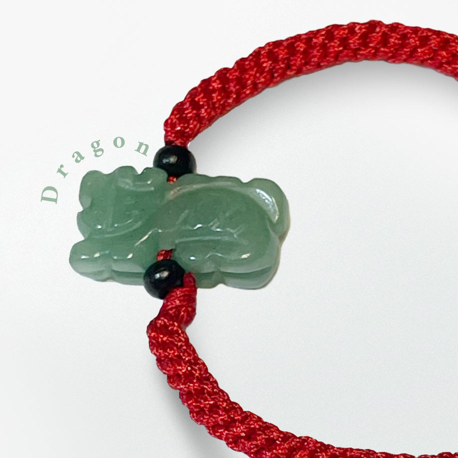 Dragon - Jade Zodiac Lucky Bracelet