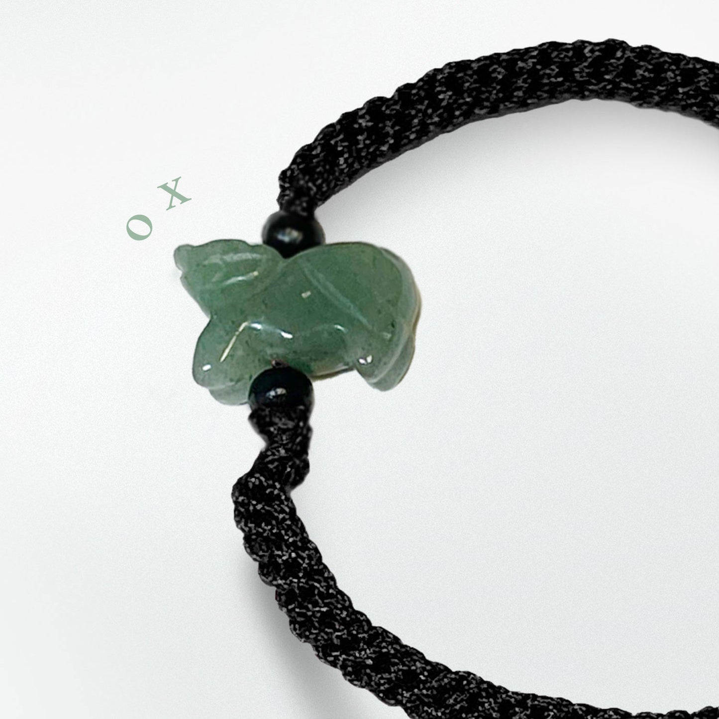 Ox - Real Jade Zodiac Lucky Bracelet