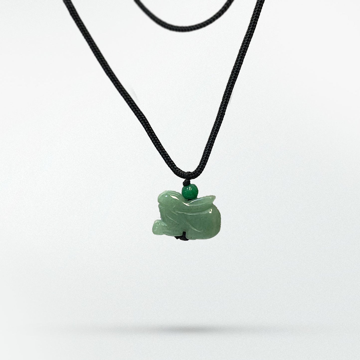 Rabbit - Real Jade Zodiac Lucky Necklace