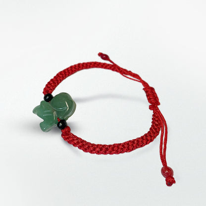 Rat - Jade Zodiac Lucky Bracelet