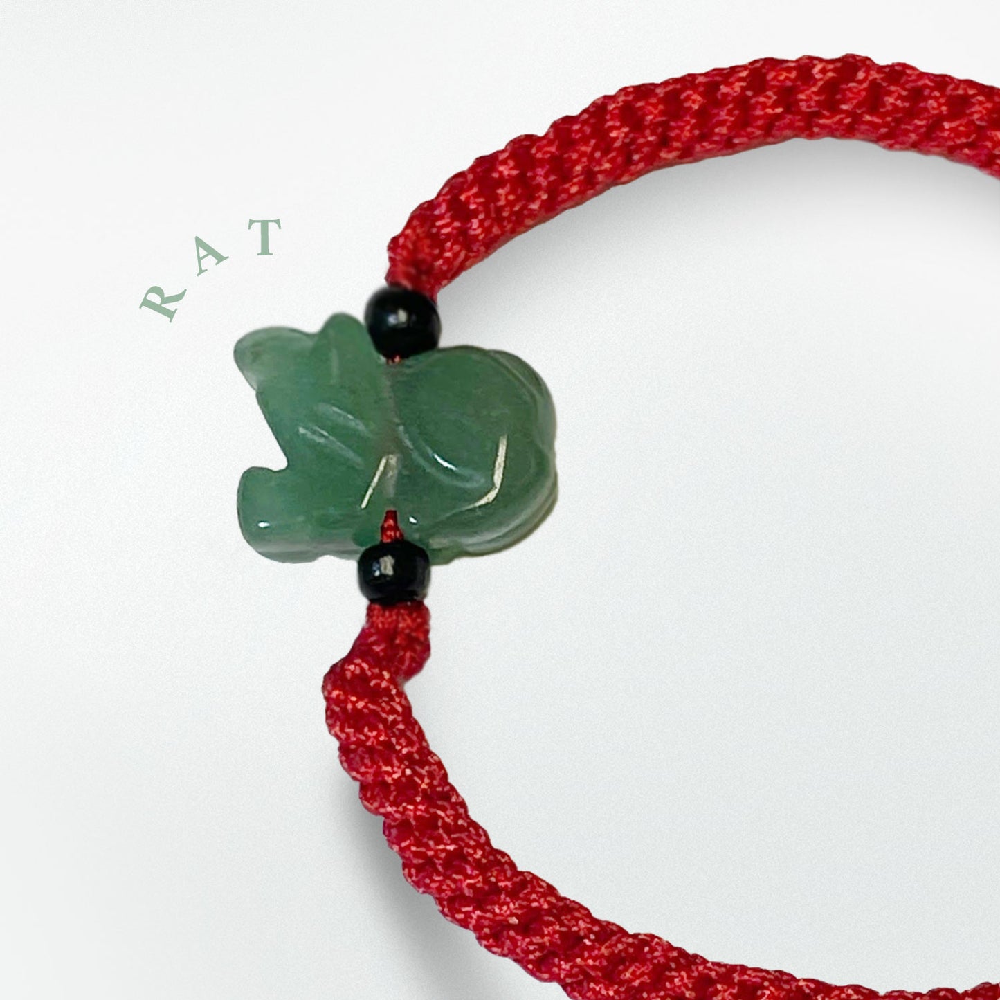 Rat - Jade Zodiac Lucky Bracelet