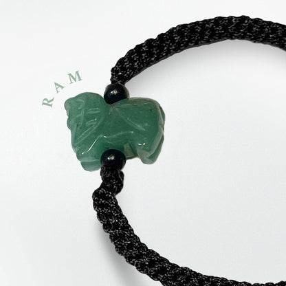 Ram - Real Jade Zodiac Lucky Bracelet