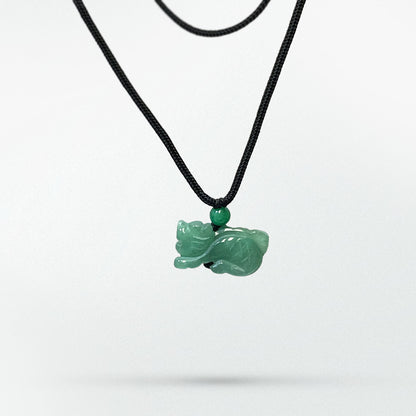 Dragon - Jade Zodiac Lucky Necklace