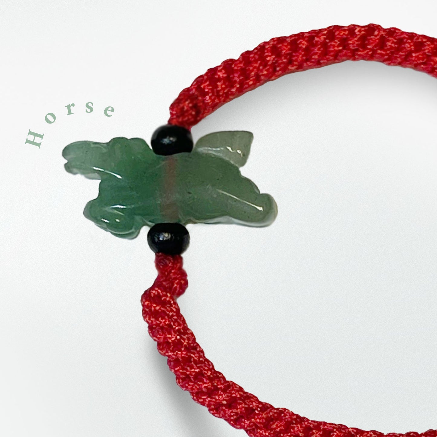 Horse - Jade Zodiac Lucky Bracelet