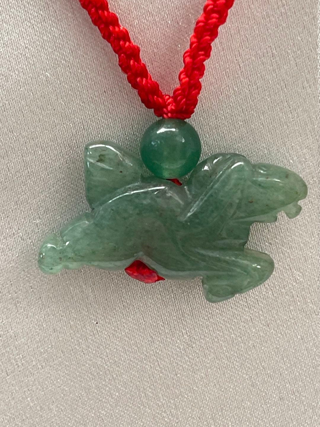 HORSE - Jade Zodiac Lucky Charm Necklace Year of Horse