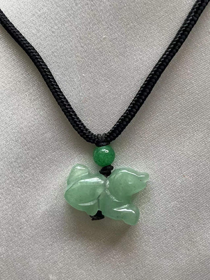 DOG - Lucky Fortune Zodiac Jade Necklace