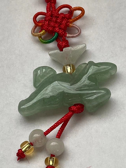 HORSE -Real Jade Zodiac Lucky Charm Year of Horse Good Luck Zodiac of Year 2022