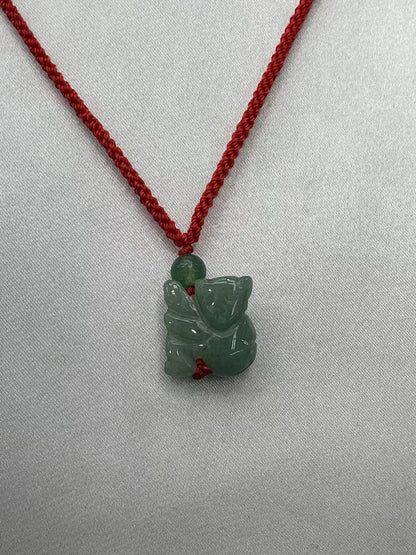 MONKEY - Real Jade Zodiac Necklace Year of Monkey