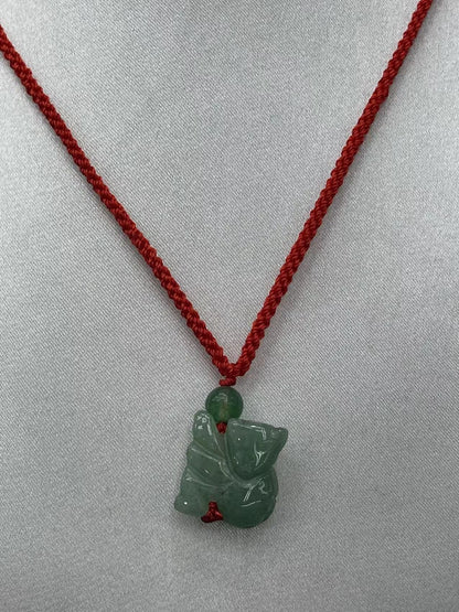 MONKEY - Real Jade Zodiac Necklace Year of Monkey