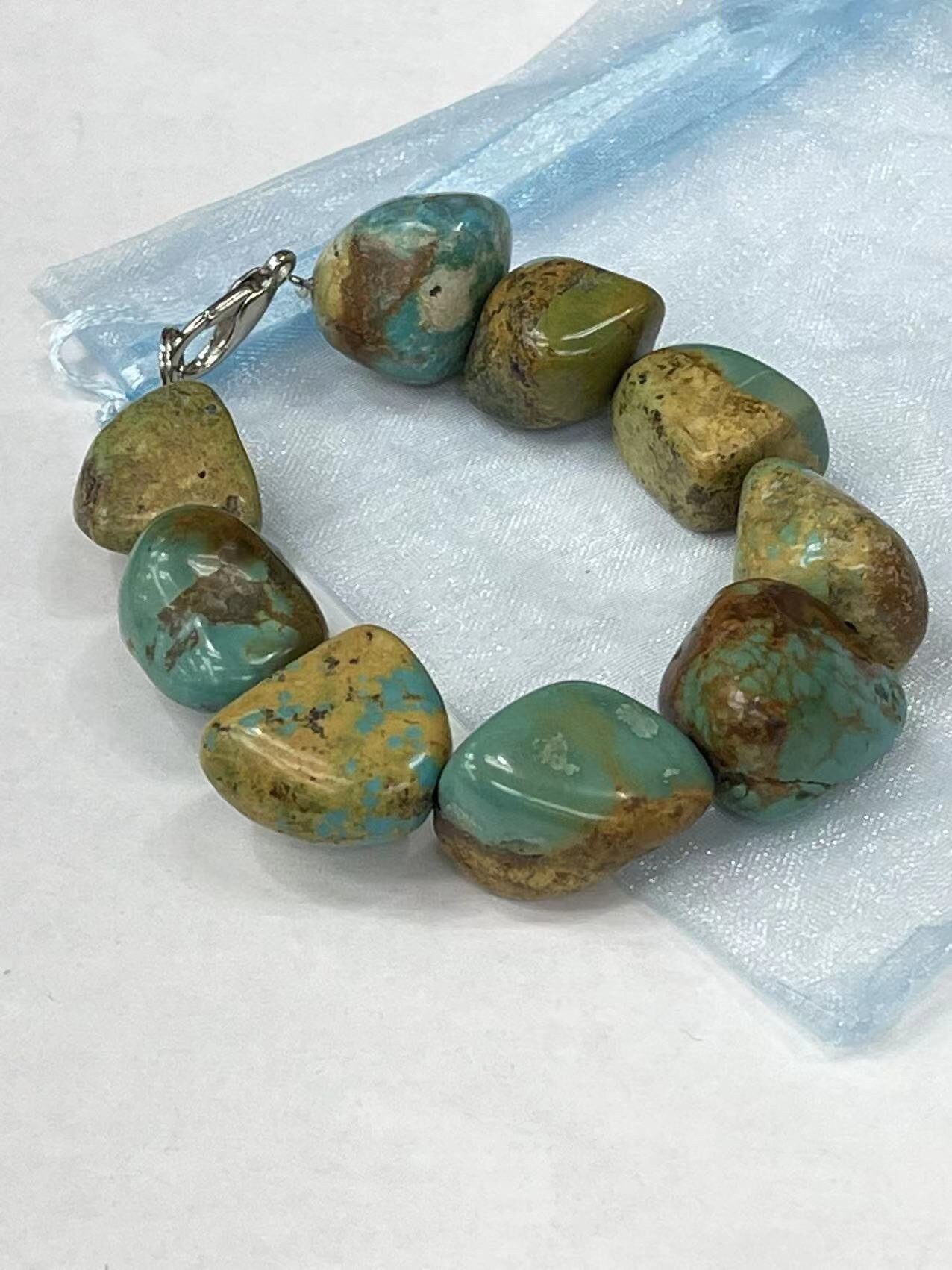 Genuine Turquoise Necklace & Bracelet