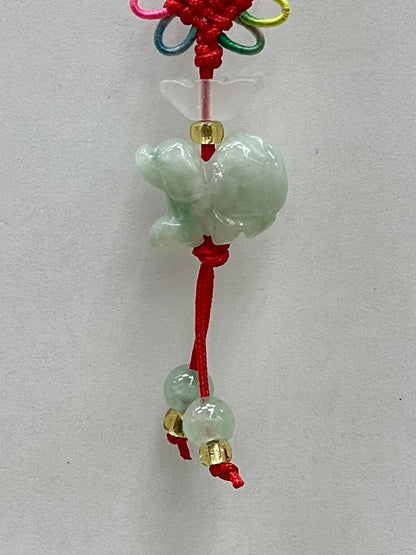 DOG - Natural Jade Luck Charm for year of Rabbit 2023