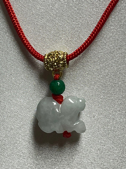 DOG - Lucky Fortune Zodiac Jade Necklace