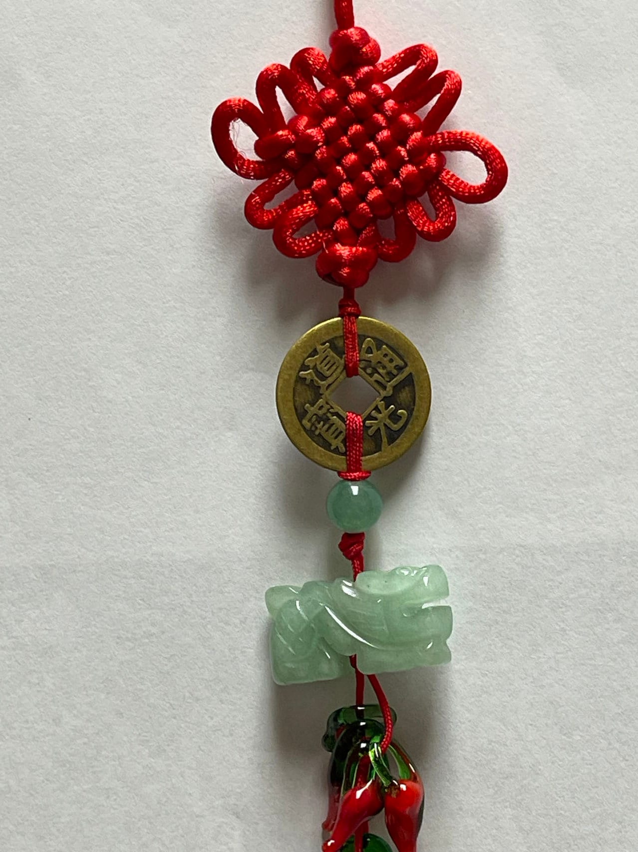 DRAGON -2024 Year of Dragon, Real Jade Zodiac Charm Year of Dragon 2024