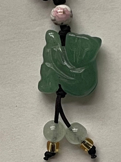 MONKEY -Real Jade Zodiac Lucky Charm Year of Monkey