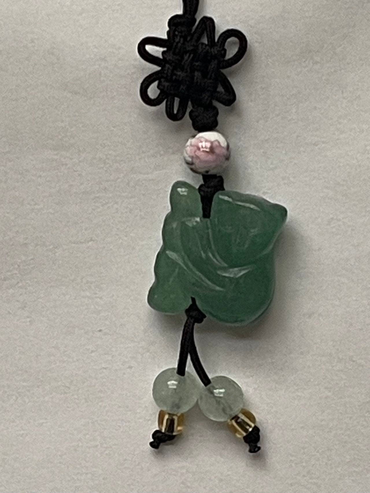 MONKEY -Real Jade Zodiac Lucky Charm Year of Monkey