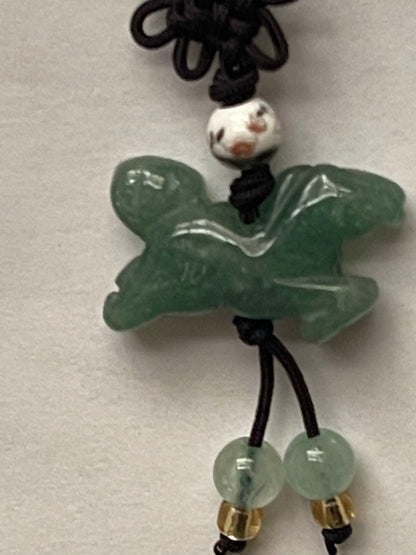 HORSE -Real Jade Zodiac Lucky Charm Year of Horse Good Luck Zodiac of Year 2022