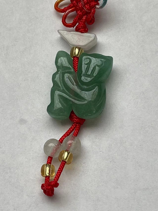 MONKEY -Real Jade Zodiac Lucky Charm Year of Monkey