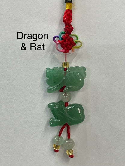 Dragon & Rooster Good Luck  Charm for 2024