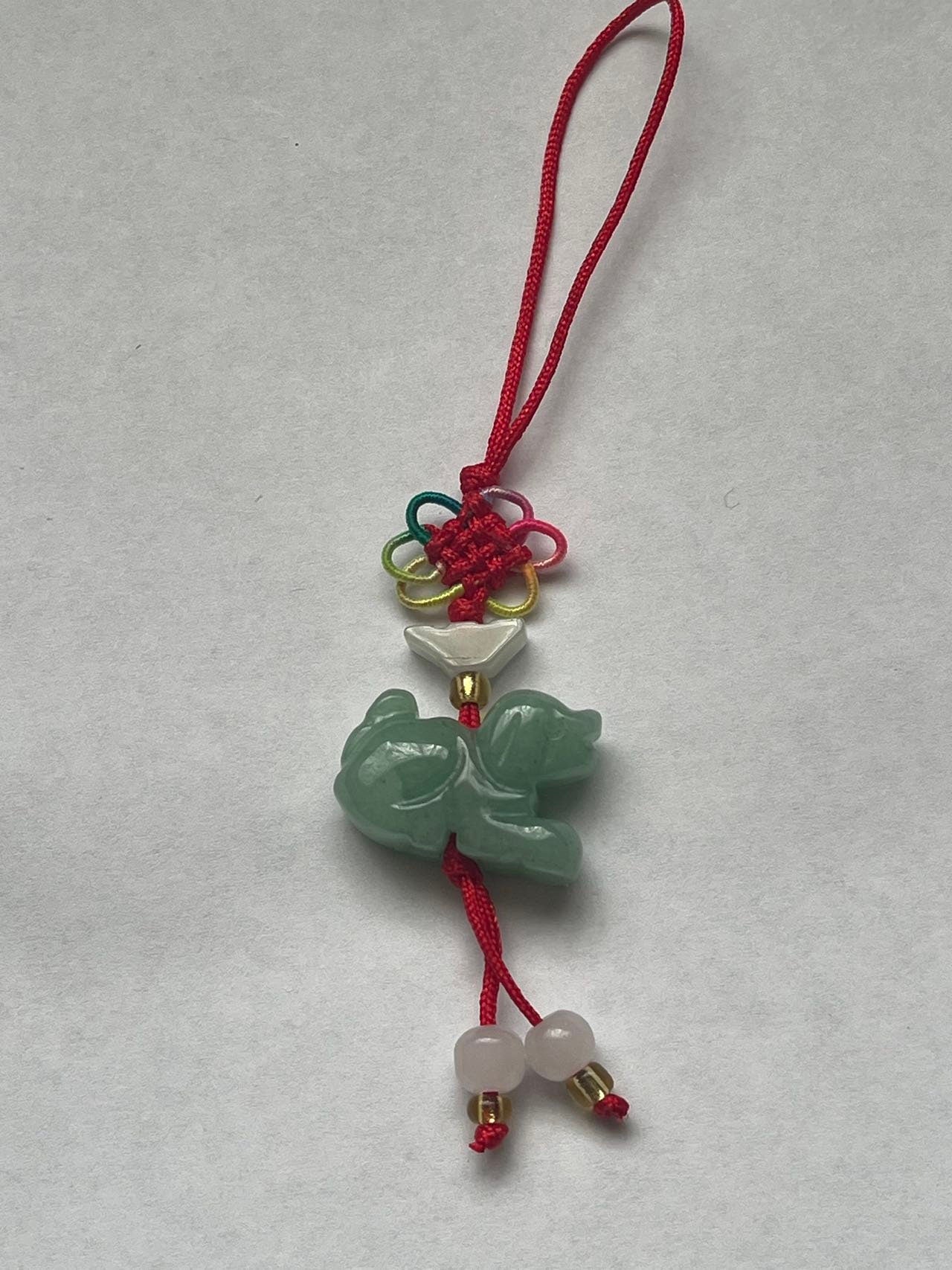 DOG - Real Jade Zodiac Lucky Charm Year of Dog