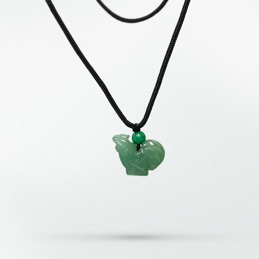 Rooster - Jade Zodiac Lucky Necklace