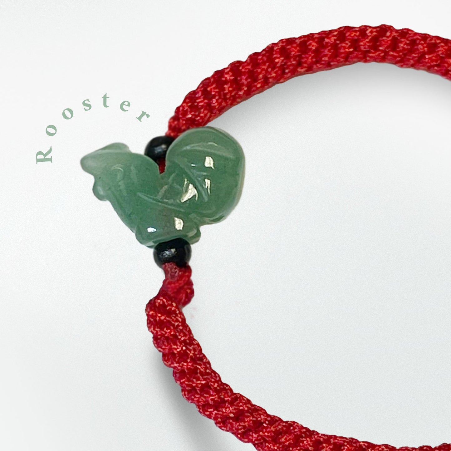 Rooster - Jade Zodiac Lucky Bracelet