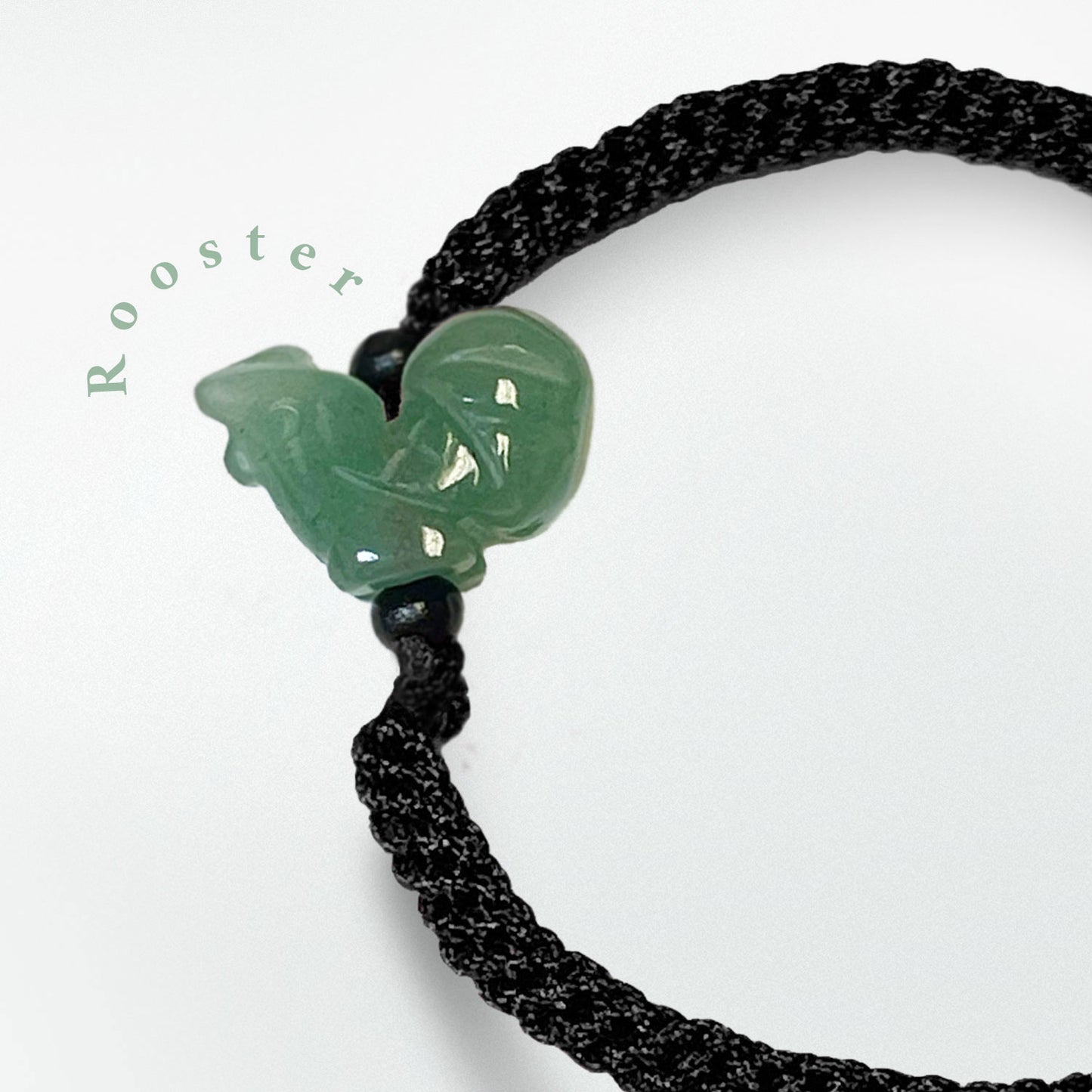 Rooster - Jade Zodiac Lucky Bracelet