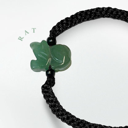 Rat - Jade Zodiac Lucky Bracelet